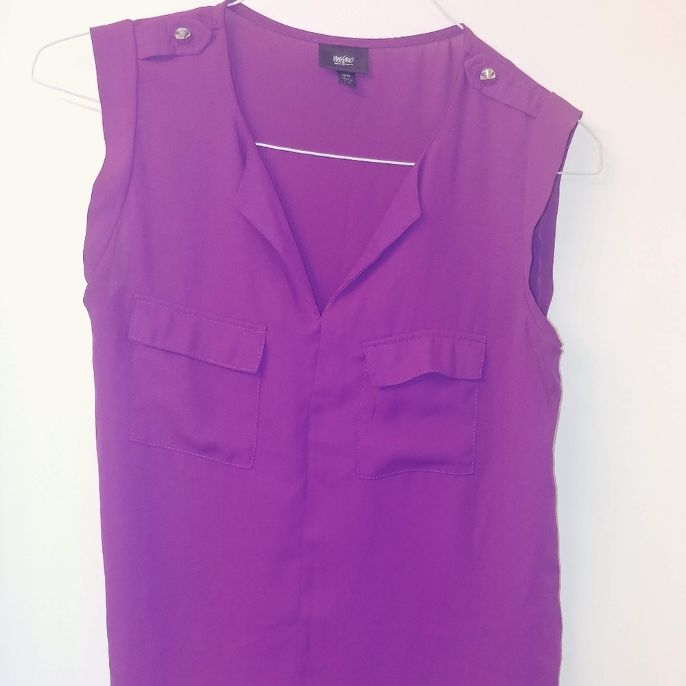 Purple blouse